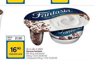 Tesco Danone fantasia nabídka