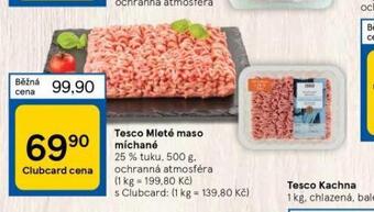 Tesco Tesco mleté maso míchané nabídka