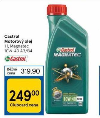 Tesco Castrol motorový olej nabídka