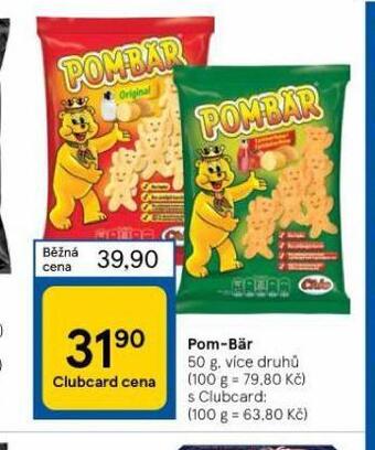 Tesco Pom bär nabídka
