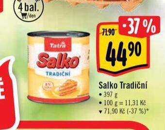 Albert Salko tradiční nabídka