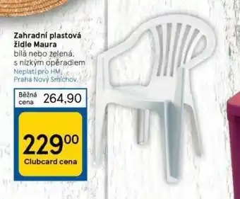 Tesco Zahradní plastová židle maura nabídka