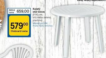 Tesco Kulatý stůl glove nabídka