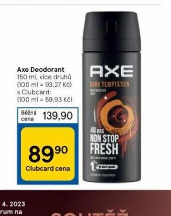Axe deodorant