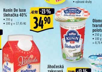 Albert Kunín de luxe šlehačka nabídka