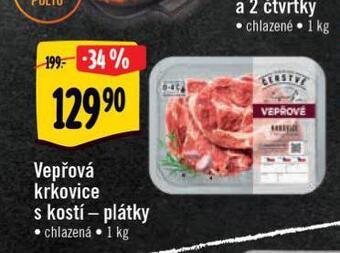 Albert Vepřová krkovice s kostí nabídka