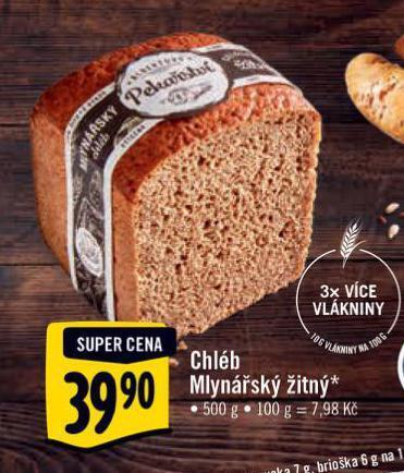 Albert Chléb mlynářský žitný nabídka