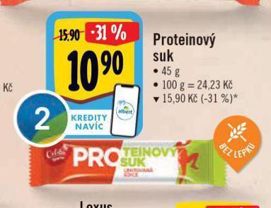 Albert Proteinový suk nabídka