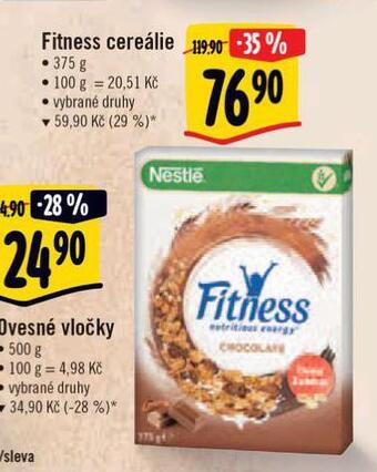 Albert Fitness cereálie nabídka