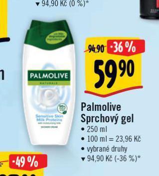 Albert Palmolive sprchový gel nabídka