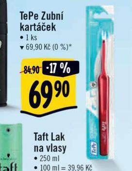 Albert Tepe zubní kartáček nabídka