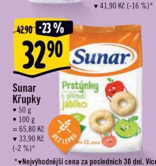 Albert Sunar křupky nabídka