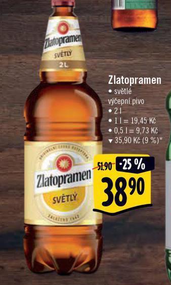 Albert Pivo zlatopramen nabídka