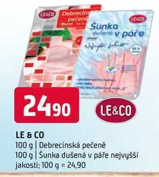 Terno Le & co 100 g nabídka