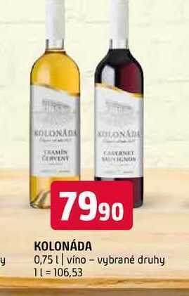 Terno Kolonáda 0,75 l nabídka