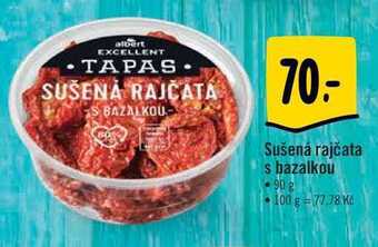 Albert Sušená rajčata s bazalkou 90 g nabídka