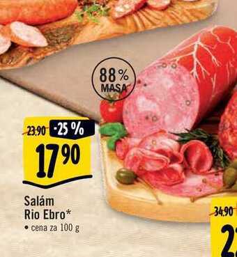 Albert Salám rio ebro 100 g nabídka
