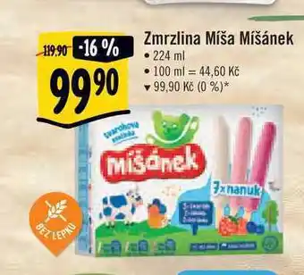 Albert Zmrzlina míša míšánek • 224 ml nabídka