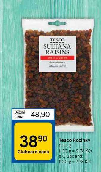 Tesco Tesco rozinky 500 g nabídka