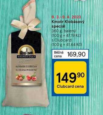 Tesco Kmotr klobásový speciál 360 g nabídka
