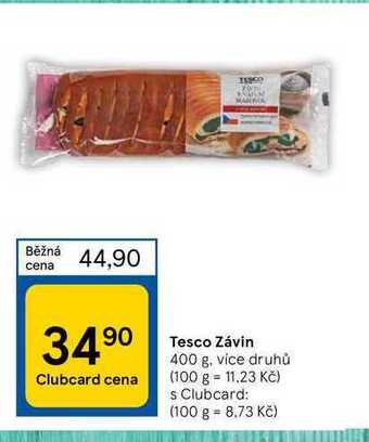 Tesco Tesco závin 400 g nabídka