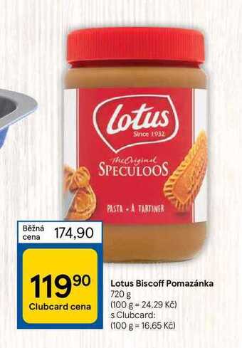 Lotus biscoff pomazánka 720 g