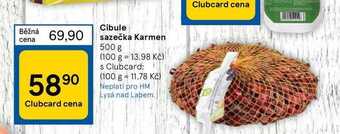 Tesco Cibule sazečka karmen 500 g nabídka