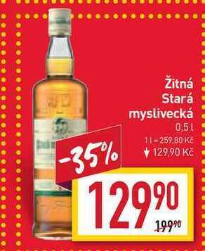 Billa Žitná stará myslivecká 0,5l nabídka