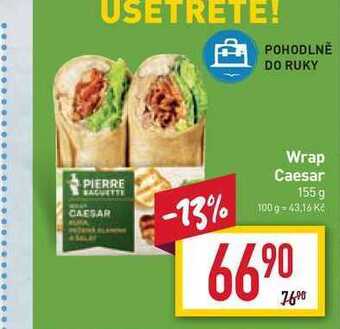 Billa Wrap caesar 155 g nabídka