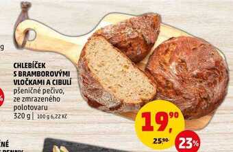 Penny Market Chlebíček s bramborovými vločkami a cibulí, 320 g nabídka
