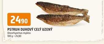 Trefa Pstruh duhový celý uzený 100g nabídka