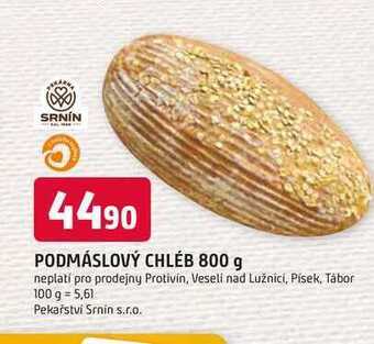 Trefa Podmáslový chléb 800 g nabídka