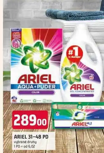Trefa Ariel gelové kapsle 21 dávek, vybrané druhy nabídka