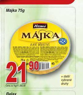 Hruška Hamé májka nabídka
