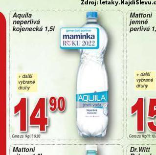 Hruška Aquila neperlivá kojenecká nabídka