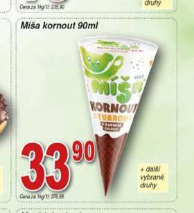 Hruška Míša kornout nabídka