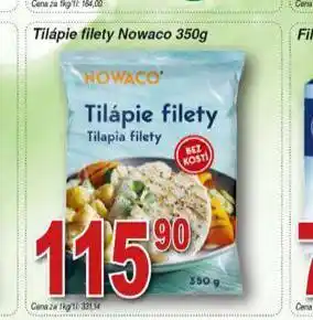 Tilápie filety nowaco