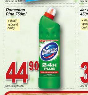 Hruška Domestos pine nabídka