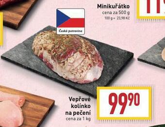 Billa Vepřové kolínko na pečení nabídka