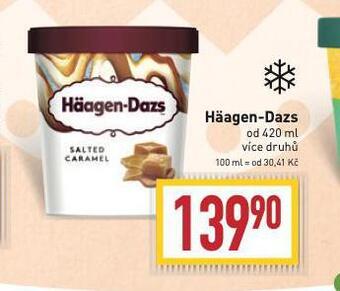 Billa Haagen-dazs zmrzlina nabídka