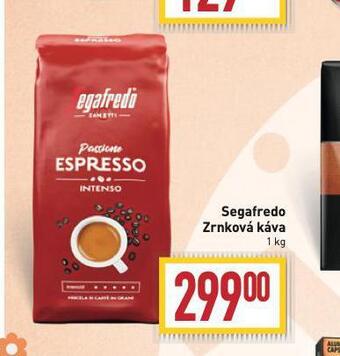 Billa Káva segafredo nabídka