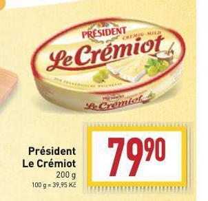 Billa Président le crémiot nabídka