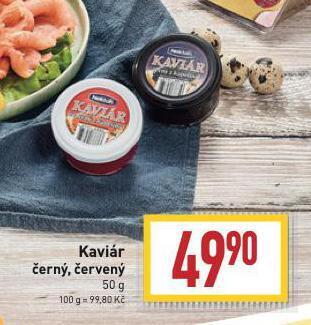 Billa Kaviár nabídka