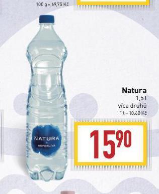 Billa Natura nabídka