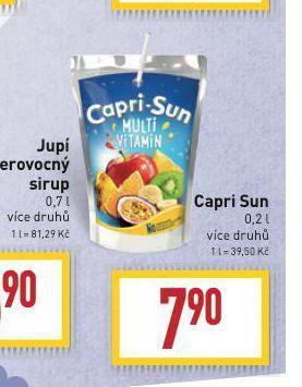 Billa Capri sun nabídka