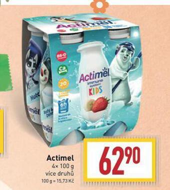 Billa Actimel nabídka