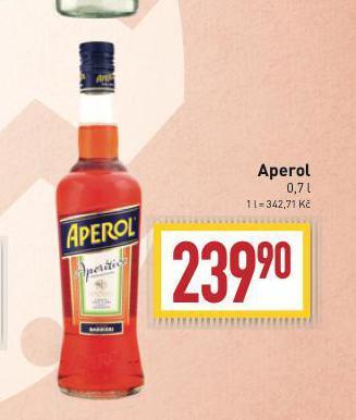 Billa Aperol nabídka
