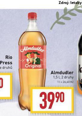 Billa Almdudler nabídka