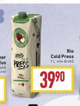 Billa Rio cold press nabídka