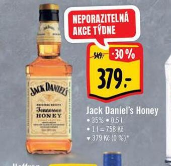 Albert Jack daniel´s honey nabídka